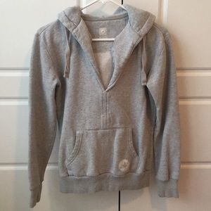 Soft grey pullover hoodie!